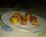 A picture of step 2 of Paneer tikka.