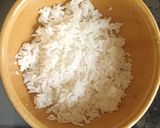 A picture of step 2 of Pakhala Bhata.