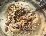 A picture of step 4 of Ayurved Shrikhand.