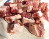 Foto del paso 1 de la receta: Alubias con chorizo dulce y costillas de cerdo
