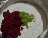 A picture of step 3 of Dahi Bhalla.