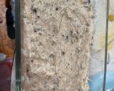 A picture of step 3 of Oreo banana bread.
