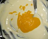 A picture of step 2 of Rose Mango Bhapa Doi.