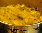 A picture of step 4 of Cabbage Paal Koottu.