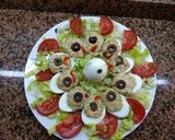Foto del paso 7 de la receta: Huevos rellenos con almendras