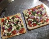 A picture of step 3 of Vegetable Cheese Toast.