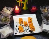 Mango dilkash khandvi रेसिपी चरण 6 फोटो