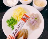 Hình bước làm 2 của món Khoai tây bọc tôm chiên xù (baby food)