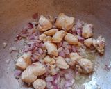 A picture of step 2 of Mexican Rice.