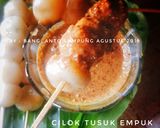 Foto langkah ke 6 dari resep Cilok Tusuk Empuk Bumbu Kacang.