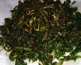 A picture of step 1 of CrispySpinach.