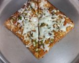 A picture of step 4 of Bread Pizza.
