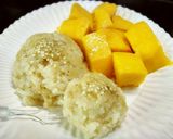 รูปขั้นตอนการทำที่ 8 ของ ข้าวเหนียวมะม่วง by microwave