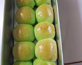 Foto langkah ke 6 dari resep Roti sobek pandan.