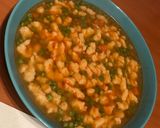 Zöldborsó leves recept fázis 1 fotója
