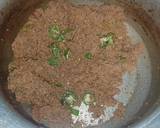 Mutton qeema hara masala recipe step 3 photo