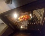 A picture of step 3 of Baked Chicken And Vegetables With Sriracha Sauce.
