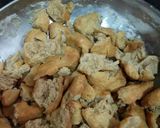 A picture of step 4 of Churma with protein powder.