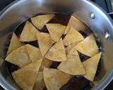 A picture of step 5 of Fresh Tomato Salsa 🍅 & Deep Fried Tortilla Chips.