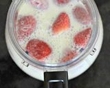 A picture of step 2 of 3 ingredient ice cream.