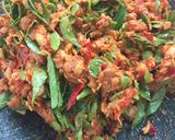 Foto langkah ke 6 dari resep Sambel tempe pete cina.
