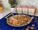 A picture of step 1 of Makhandi halwa.