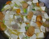 Foto langkah ke 3 dari resep Sup Tahu Campur.