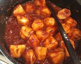 A picture of step 10 of Two halves baked potato in sauce #RamadhanContest.