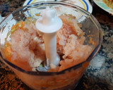 Foto del paso 4 de la receta: Hamburguesas de pollo con calabacín y zanahoria