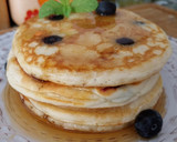 Foto del paso 7 de la receta: Pancakes con arándanos con sirope de arce