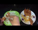 A picture of step 3 of Noodles wrapped chicken.