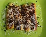 Foto langkah ke 4 dari resep Pisang bakar keju ceres madu.