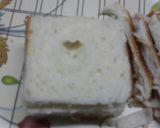 A picture of step 2 of Raisin and Caramel Bread Pudding.