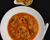A picture of step 10 of Muthiya Curry.
