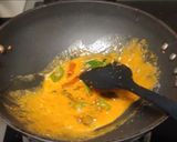 A picture of step 3 of Tapioca masala fry.