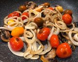 Foto del paso 7 de la receta Frittata de verduras con queso