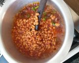 A picture of step 3 of Baked Beans in Harbanero#Pepper Contest#Weekly Jikoni Challenge.