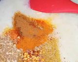 A picture of step 2 of Dahi Chana Chat.