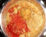 A picture of step 3 of Punjabi Paneer Masala.