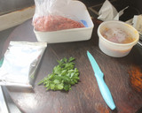 Foto del paso 1 de la receta: Bolitas de patata y carne picada en freidora de aire
