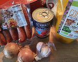Une image de l'étape 1 de Rougail saucisse.