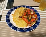 Foto del paso 5 de la receta: Tacu-tacu de pallares con lomo al jugo