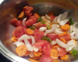 Foto del paso 3 de la receta: Fideos con pollo y mejillones