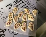 Une image de l'étape 6 de Feuilletés apéro jambon pesto tomate.