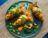 পিস কোটেড ফিশ শেপড পিস আলু সামোসা (Peas coated Fish shaped Peas Aloo Samosa Recipe in Bengali) রেসিপি ধাপ - 11 ছবি