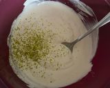 A picture of step 2 of Fit mini cheesecake.