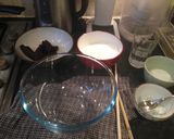 A picture of step 1 of Red bean sesame balls.