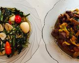Foto langkah ke 4 dari resep Kangkung Rebon Saus Tiram.