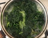A picture of step 1 of Spinach with Chickpeas.
