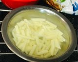 A picture of step 1 of Popular Vietnamese Traditional Sweetpotato & Prawns Fritters 🍤.